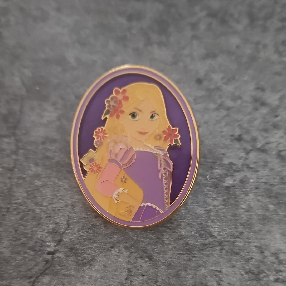 Loungefly Purple and Gold Rapunzel Pin